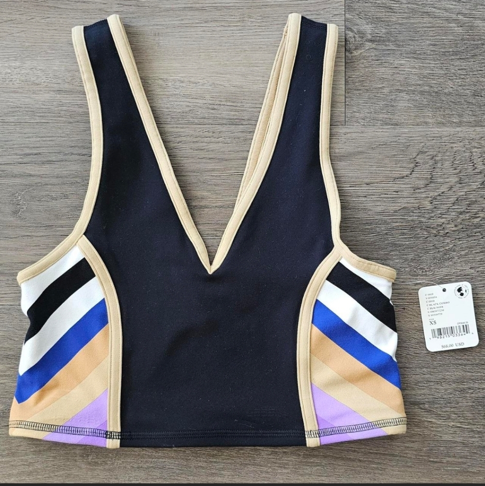 Cute sports bra. Was final sale but it's too small